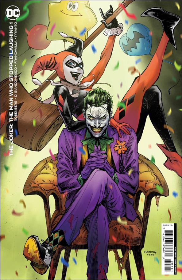 Joker: The Man Who Stopped Laughing issue 1-H Haining 1:100 Cover