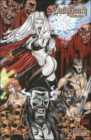 Brian Pulido's Lady Death: Blacklands issue 1-F Powerful Forces Cover 1/1000