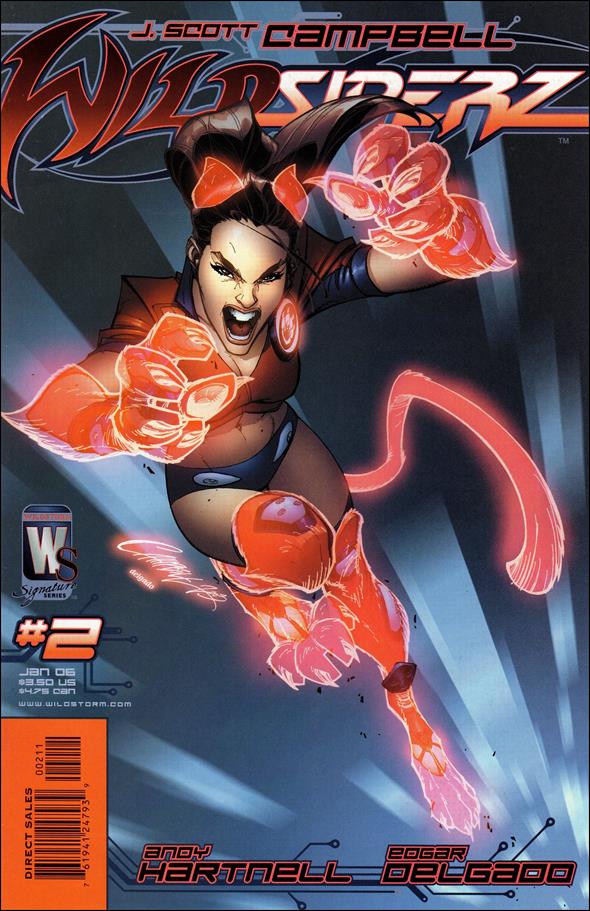 Wildsiderz issue 2-B Panther Cover