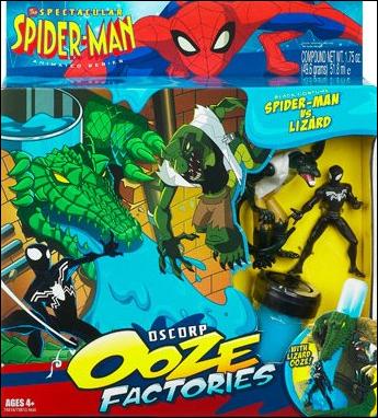 Spectacular Spider-Man (Animated) Oscorp Ooze Factories figure 2 Sewer Sludge Battle