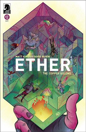 Ether: The Copper Golems issue 2 David Rubin Cover