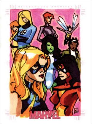 Women of Marvel (SketchaFEX Subset) card MA Mahmud Asrar 1/200