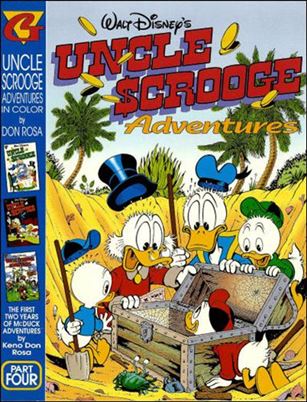 Walt Disney's Uncle Scrooge Adventures in Color (1997) Cover Image 2