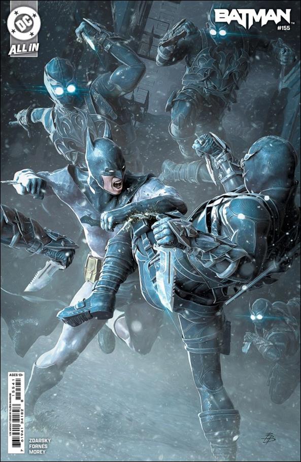 Batman (2016) issue 155-E Björn Barends 1:25 Cardstock Cover