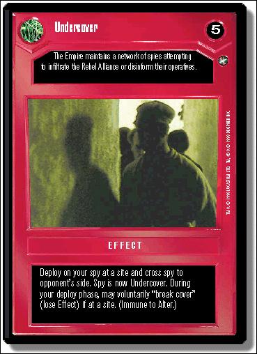 Star Wars: A New Hope Limited (Base Set) card 45 Undercover