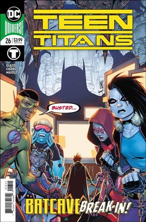 Teen Titans (2016) issue 26 Giuseppe Camuncoli Cover