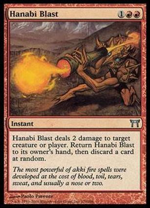 Magic the Gathering: Champions of Kamigawa (Base Set) card 170 Hanabi Blast