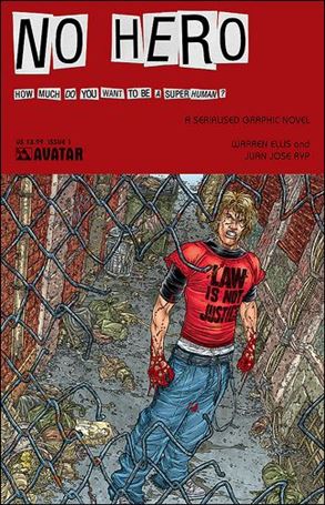 No Hero issue 1 Standard Cover