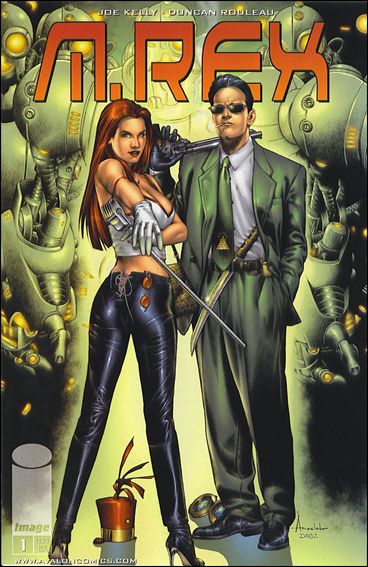 M. Rex issue 1-B Jay Anacleto Cover