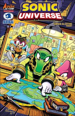 Sonic Universe issue 91-B Jason Piperberg Cover