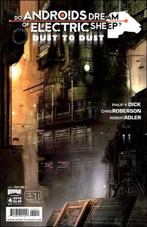 Do Androids Dream of Electric Sheep?: Dust to Dust issue 4-B Benjamin Carre Cover