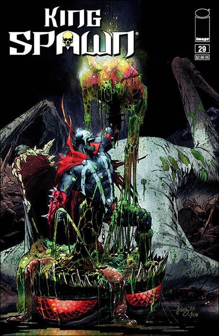 King Spawn issue 29-B Javier Fernández Cover