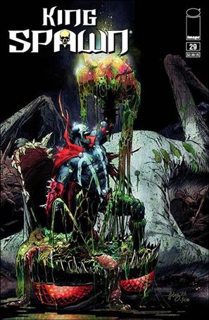 King Spawn issue 29-B Javier Fernández Cover