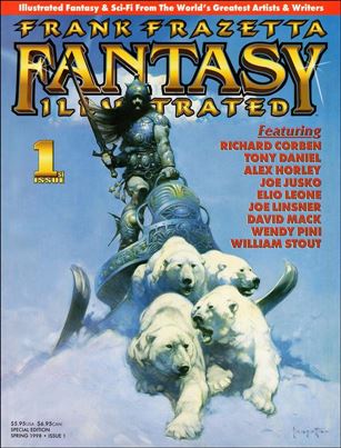 Frank Frazetta Fantasy Illustrated issue 1 Frank Frazetta Cover