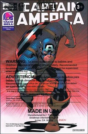 Taco Bell Exclusive Collector Edition: Captain America Cover Image 1