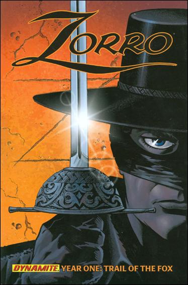 Zorro (2009) issue 1 Year One: Trail of the Fox - Dust Jacket