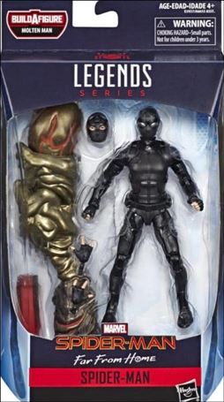 Marvel Legends Series: Spider-Man (Molten Man Series) figure 3 Spider-Man