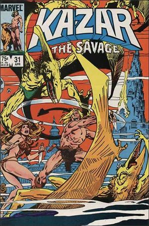 Ka-Zar the Savage issue 31 Wraparound Cover