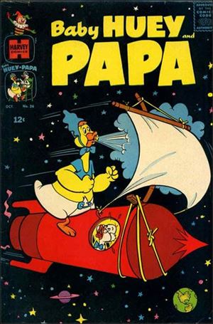 Baby Huey and Papa issue 26