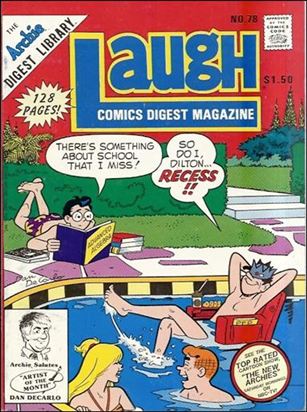 Laugh Digest Magazine issue 78-B Canadian Price Cover