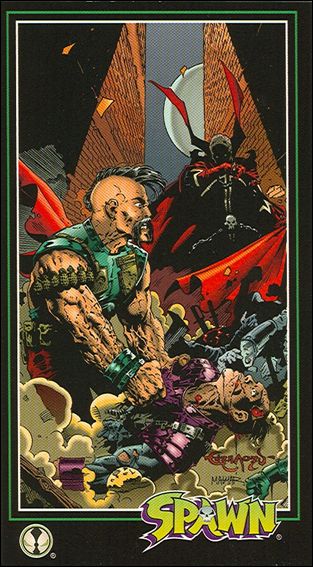 Spawn: Widevision (Base Set) card 65 Taking Down Byron