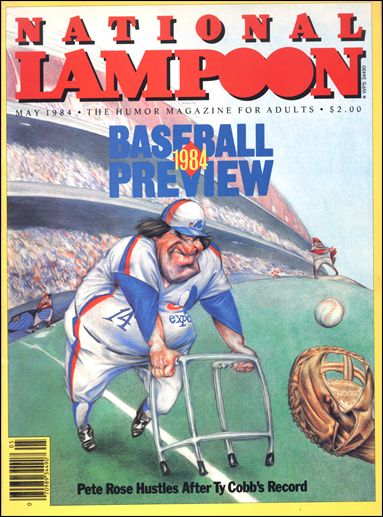National Lampoon (1978) issue 70 !984 Baseball Preview with Pete Rose