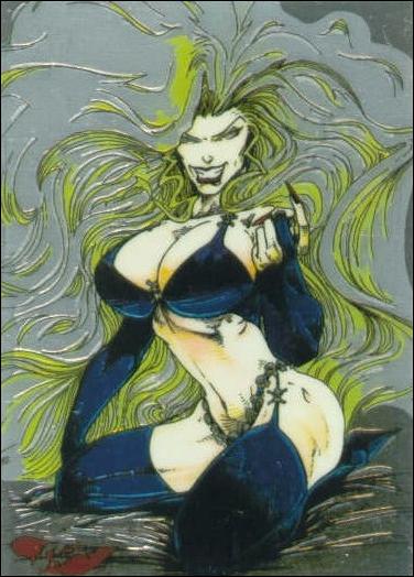 Lady Death All Chromium (Base Set) card 29 Valentine's Day