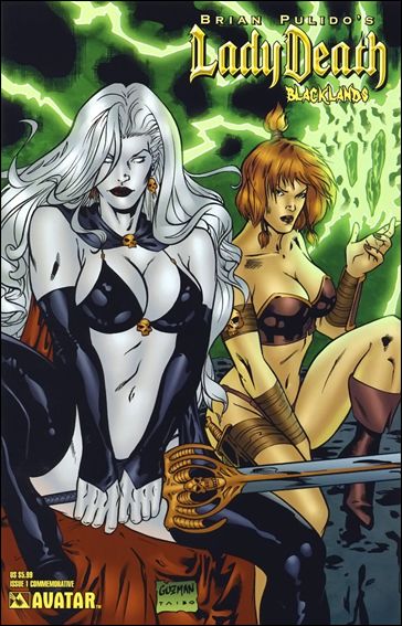 Brian Pulido's Lady Death: Blacklands issue 1-D Commemorative Cover