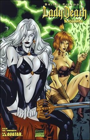 Brian Pulido's Lady Death: Blacklands issue 1-D Commemorative Cover