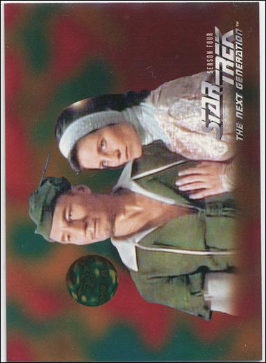 Star Trek: The Next Generation - The Episode Collection Season Four (Base Set) card 319 Mission Chronology