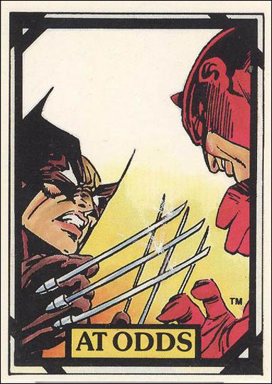Wolverine Trivia (Base Set) card 25 At Odds