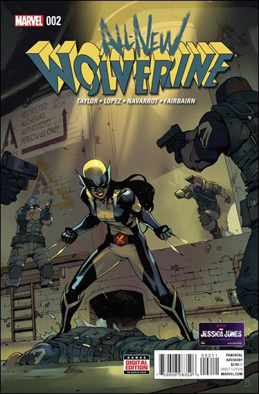All-New Wolverine  issue 2 Bengal Cover