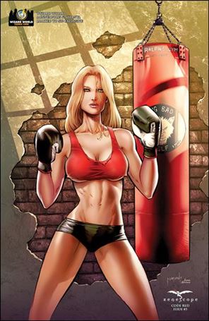 Grimm Fairy Tales Presents Code Red issue 5-E Jason Metcalf WW Minneapolis/Atlanta Cover 1/500