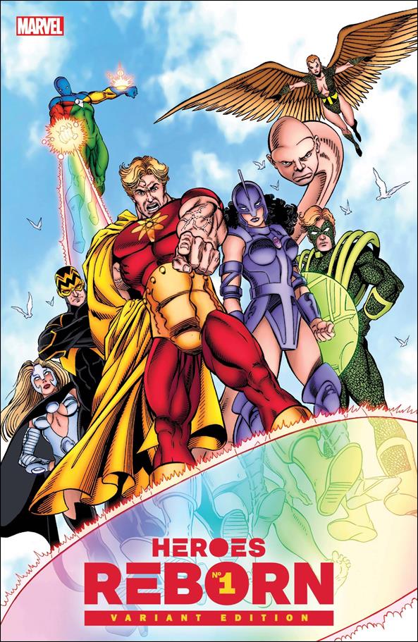 Heroes Reborn (2021) issue 1-K George Perez 1:100 Hidden Gem Cover