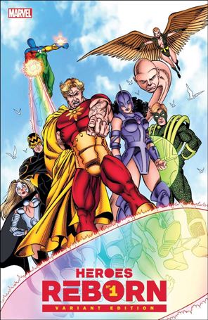 Heroes Reborn (2021) issue 1-K George Perez 1:100 Hidden Gem Cover
