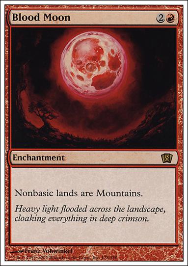 Magic the Gathering: 8th Edition (Base Set) card 178 Blood Moon