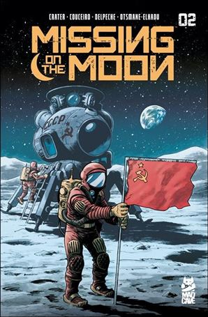 Missing on the Moon issue 2 Damian Couceiro Cover