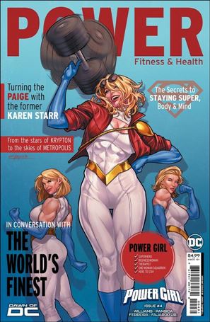Power Girl (2023) issue 4-C Jamal Campbell Cardstock Cover