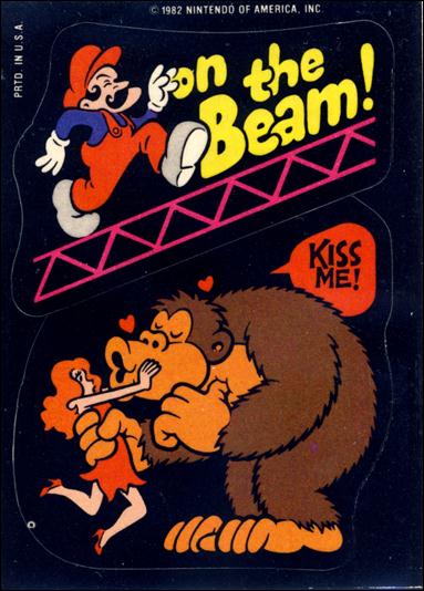 Donkey Kong (Base Set) card nn3 On the Beam! - Kiss Me!