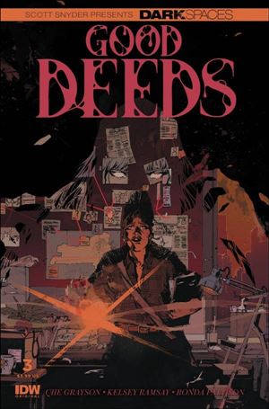 Dark Spaces: Good Deeds issue 3 Kelsey Ramsay Cover