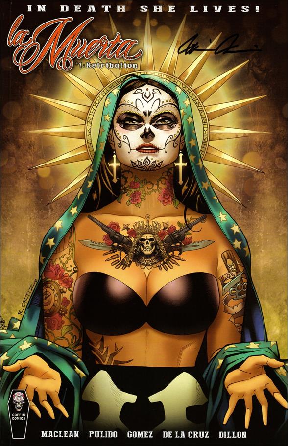 La Muerta: Retribution (2018/08) issue 1 Richard Ortiz Cover