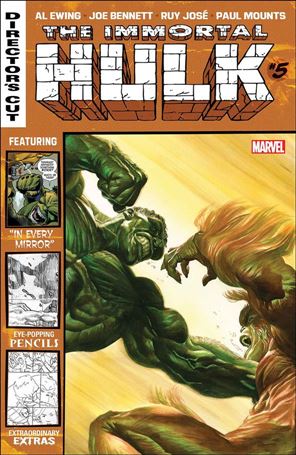 Immortal Hulk issue 5-E Alex Ross Director's Cut Cover