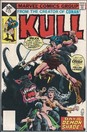 Kull the Destroyer issue 23-C Whitman Cover