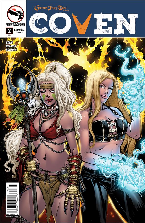 Grimm Fairy Tales Presents Coven issue 2 Daniel Leister Cover