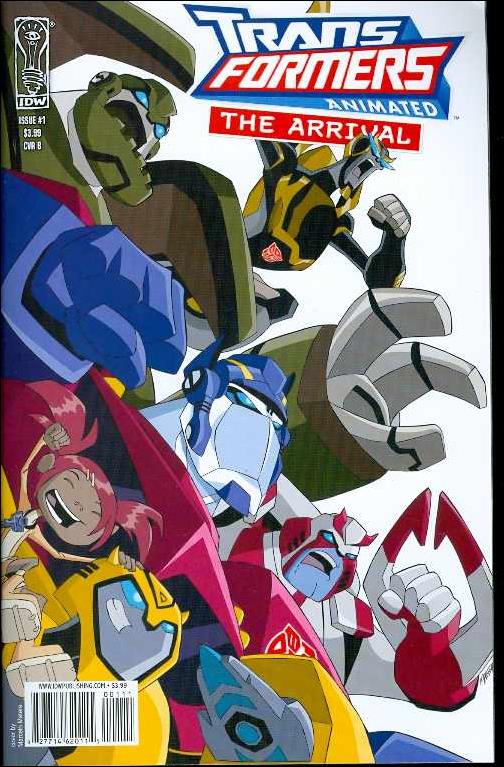 Transformers Animated: The Arrival issue 1-C Marcelo Matere 1:10 Cover