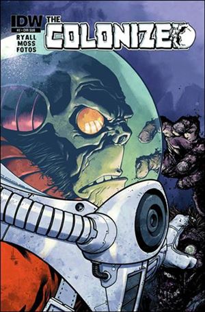 Colonized issue 2-B Zach Howard Subscription Cover