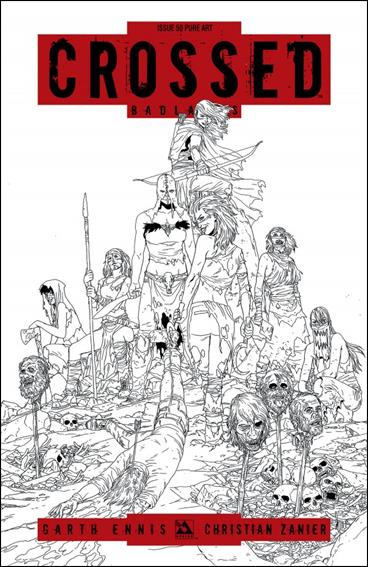 Crossed: Badlands issue 50-I Pure Art Order Cover
