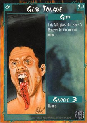 Rage Limited (Base Set) card 109 Glib Tongue 