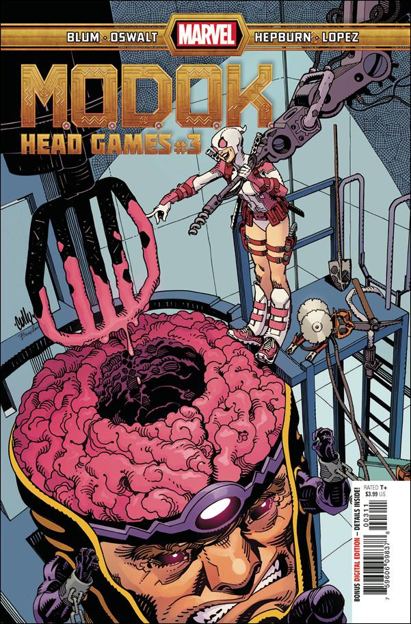 M.O.D.O.K.: Head Games issue 3 Cully Hamner Cover
