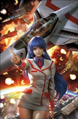 Robotech: Rick Hunter issue 1-G Derrick Chew Foil Cover